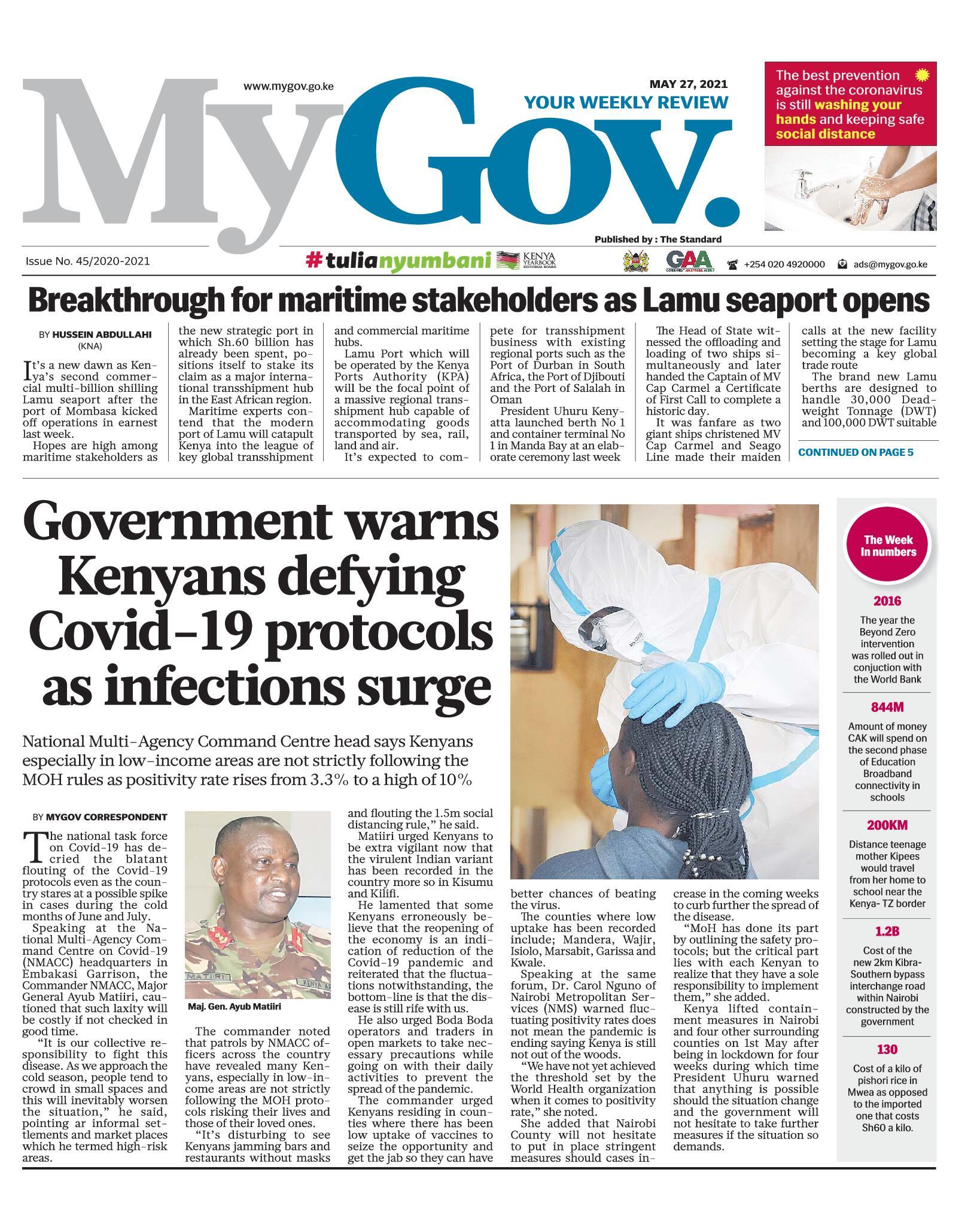 The Standard ePaper Get the latest newspapers, magazines and journals